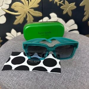Kate Spade Vibrant Green Sunglasses